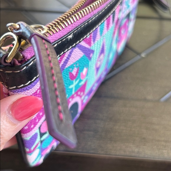 Dooney & Bourke x Disney Parks It's a small world collab wristlet bag authentic - Picture 12 of 12